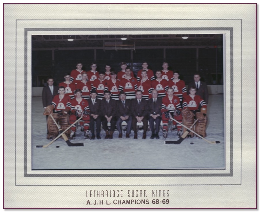 Team Photo Lethbridge Sugar Kings 1969